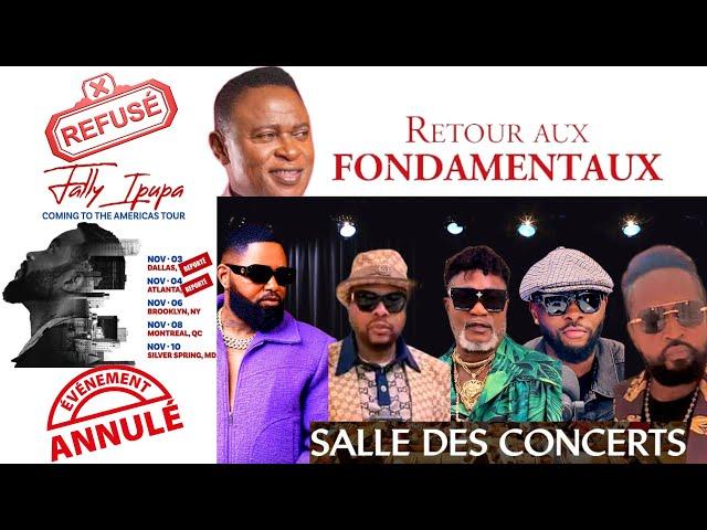 RETOUR  DE CONCERTS, CONSÉQUENCE HIÉRARCHIQUE MUSICALE ! FALLY TOUR USA DÉCHU,  FERRE, REDDY, WERRA