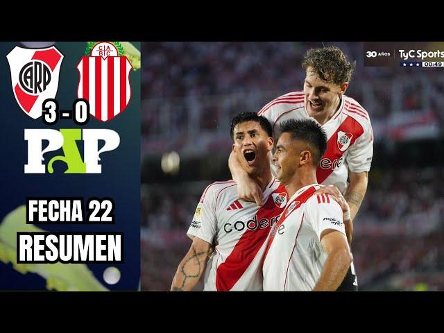 Paso a Paso  River Plate 3 - Barracas Central 0  Resumen y Lo que No Viste Liga Argentina 2024