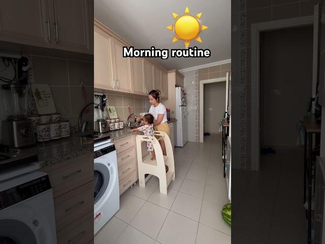 Morning routine️  #morningroutine