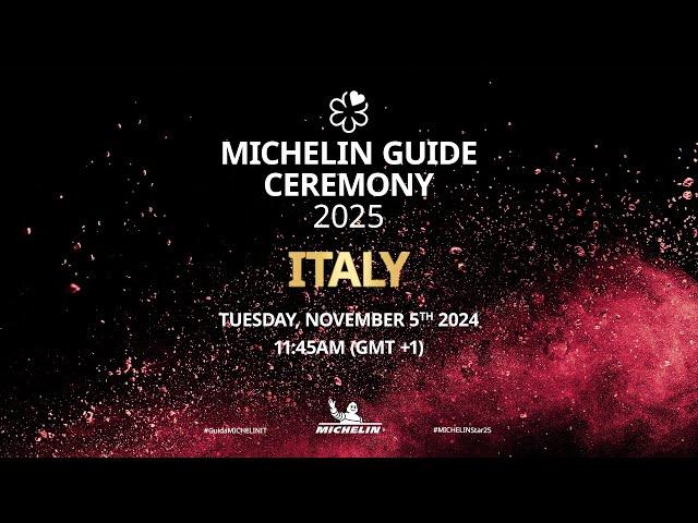 MICHELIN Guide Ceremony Italy 2025