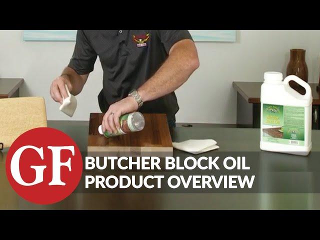 Butcher Block Oil Product Overview | General Finishes