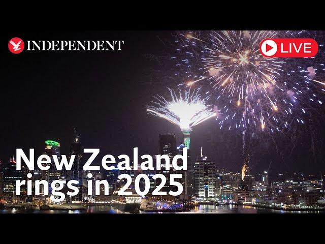 Live: New Zealand rings in 2025 with spectacular New Year's Eve fireworks