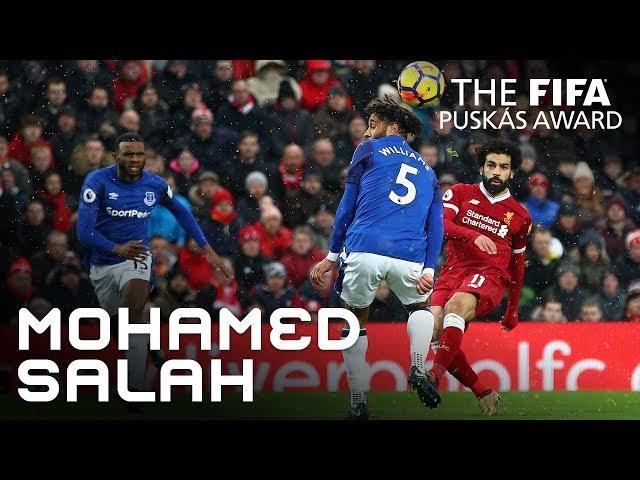 MOHAMED SALAH GOAL | FIFA Puskas Award 2018 Winner