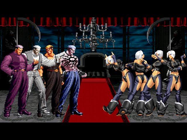 [KOF Mugen] Yamazaki Team vs Angel Team