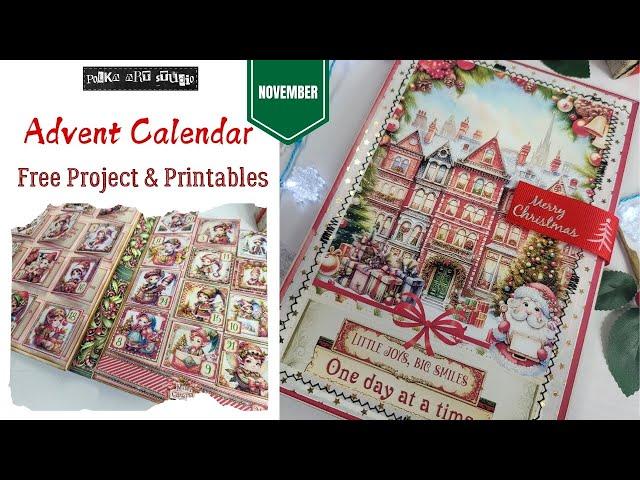 Free Project & Printables Advent Calendar + Surprise for our Crafters!