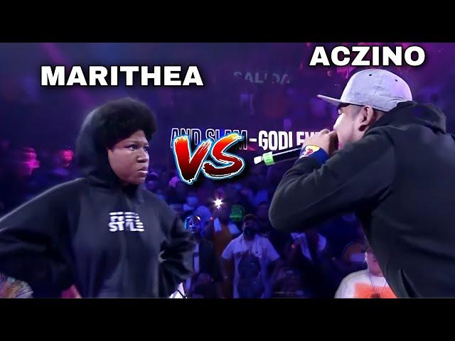 MARITHEA  VS ACZINO  [[BATALLÓN]]] - GOD LEVEL GRAM SLAM