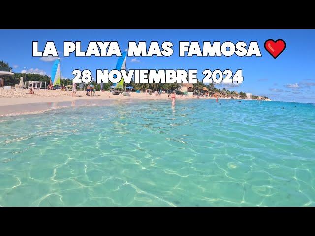 PLAYA DEL CARMENMUESTRO ESTA PLAYA INCREIBLE HOY | ACTUALIZACION