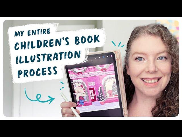 My Entire Children's Book Illustration Process