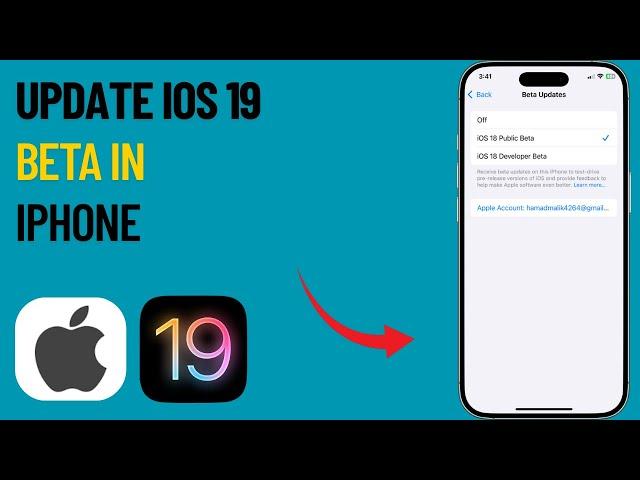 How To Update iOS 19 Beta In iPhone