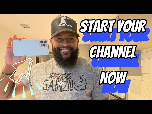 How to start a Fitness YouTube Channel  | Start a YouTube channel with just your cell phone 2024