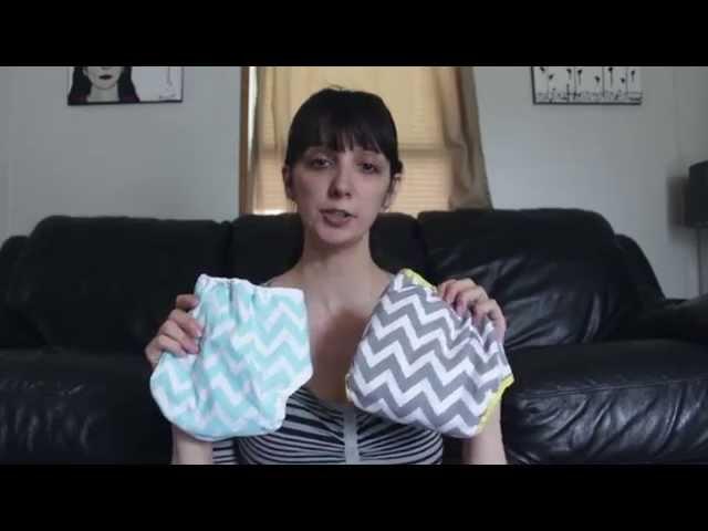 Planet Wise Cotton Prefolds and Cloth Diaper Cover