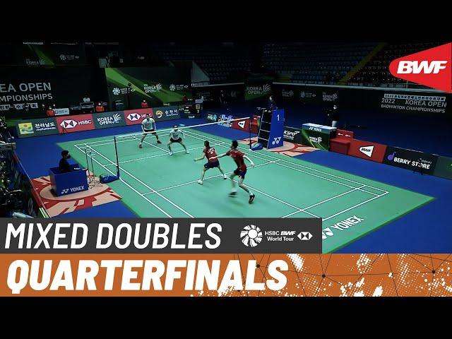 Korea Open Badminton Championships 2022 | Ou/Huang (CHN) [5] vs Tan/Lai (MAS) [2] | Quarterfinals