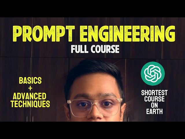 Prompt Engineering Full Course #promptengineering