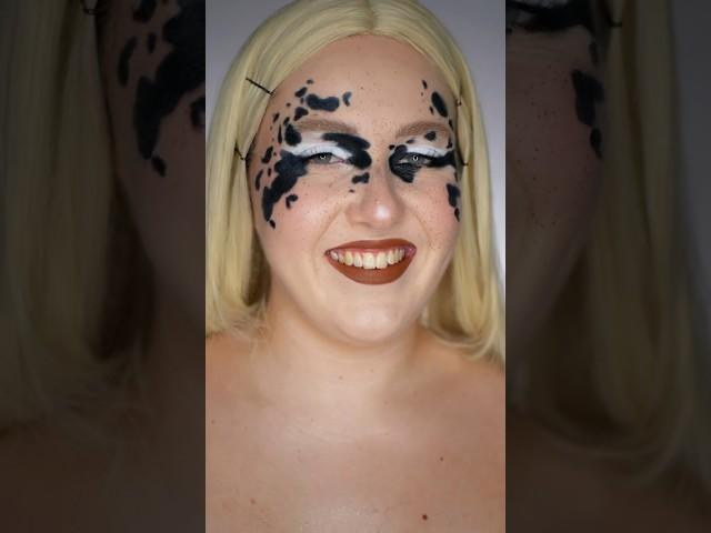 Cow Print MakeupIG:lizpoenig #makeup #fürdich #makeupshorts #viral #transition #lipsync #fyp