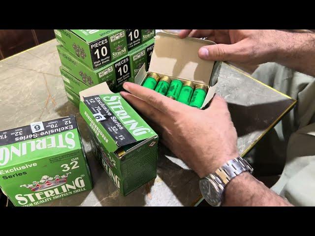 Starling shotgun rounds for hunting and self defence 12 bore made turky