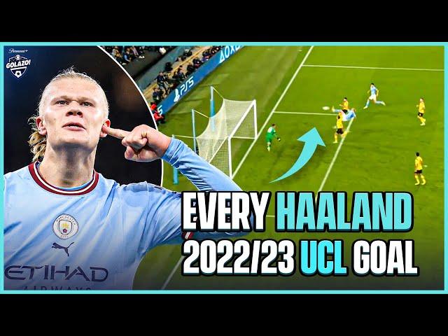 EVERY Erling Haaland Champions League goal on the road to Istanbul  | 2022/23 UCL Final