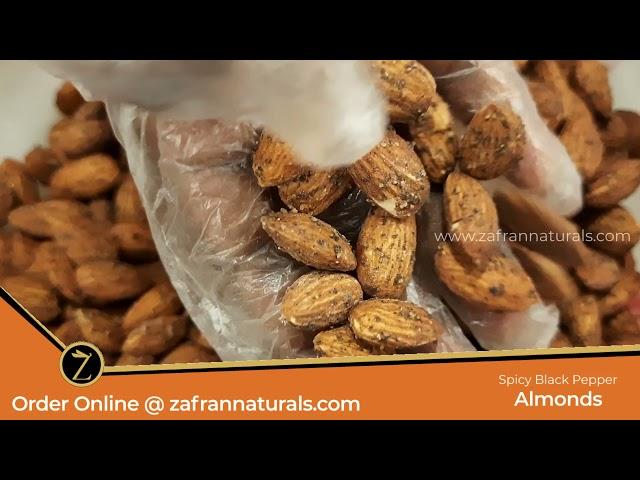 Tasty Almond Spicy Black Pepper | Zafran Naturals