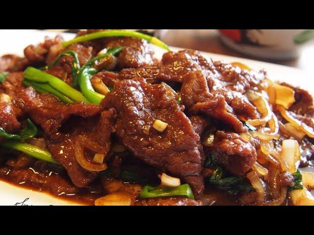 The Only Beef Stir Fry You’ll Need! Amazingly Tender! Chinese Beef with Ginger & Spring Onion 姜葱牛肉