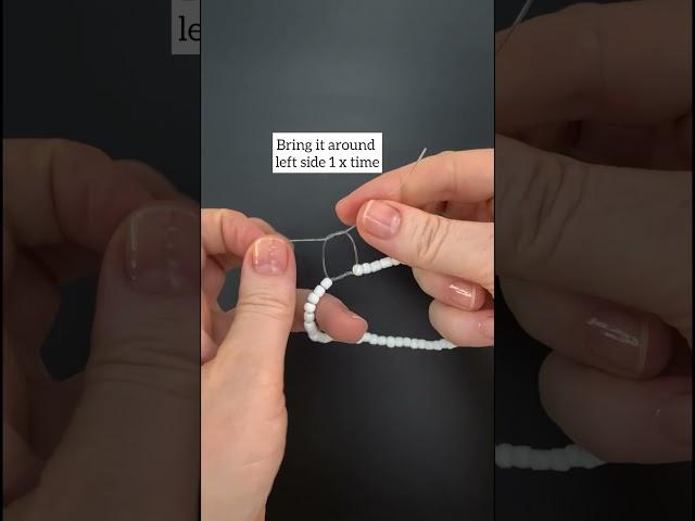How to tie elastic bracelets. Best knot! #shorts