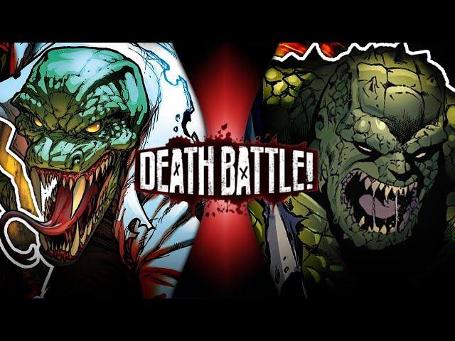 Fan Made Death Battle Trailer: The Lizard VS Killer Croc (Marvel VS DC)