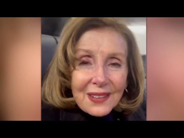 Nancy Pelosi raises eyebrow after posting a bizarre video