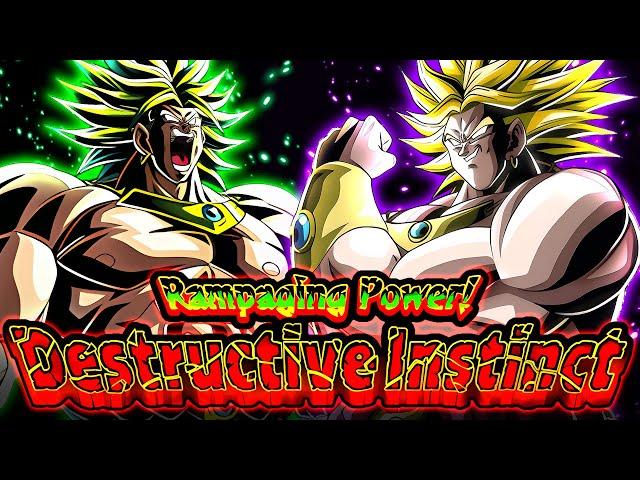 ALL MISSIONS CLEAR!! Rampaging Power! Destructive Instinct | Dragon Ball Z Dokkan Battle