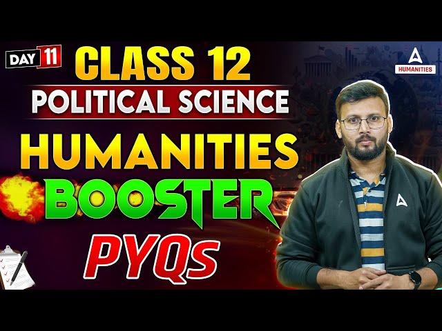 Top Marks in Political Science | Class 12 PYQs 2025 Day 11 | Moin Sir's Expert Tips