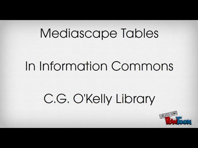 What is a MediaScape Table?