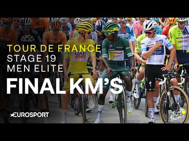 RECORDS TUMBLE IN THE ALPS  | Tour de France Stage 19 Final Kilometres | Eurosport Cycling