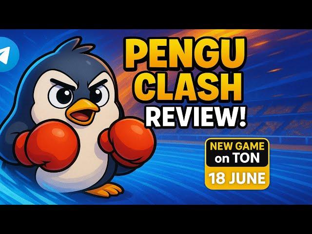Pengu Clash - обзор игры, скины, соревнования, заработок.