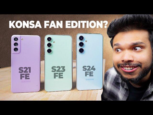 Samsung S21 Fe vs S23 FE vs S24 FE - Best Samsung Fan Edition ?