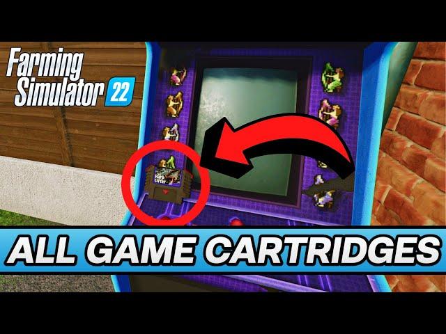 Farming Simulator 22 - All 20 Game Cartridges (Haut-Beyleron Collectibles)