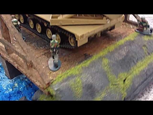 Diorama WW2 für Panzer von Tamiya/Henglong(Airbrush) www.d-worldtech.de