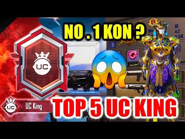 PUBG MAI SABSE ZADA UC KISNE KARIDHI? TOP 5 UC KING OF PUBG MOBILE | BGMI | Captain Pirate