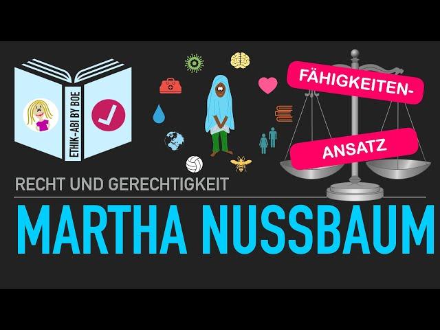 Was ist ein gutes Leben? | Martha Nussbaum | Der Fähigkeiten-Ansatz (capabilities approach)