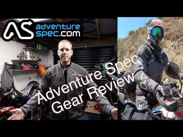 Adventure Spec Offroad Motorcycle Jacket and Pants Reviewed and Tested