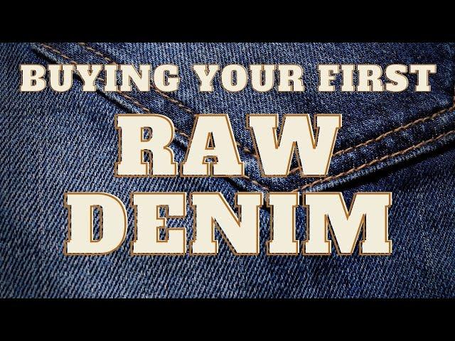 What It’s Like Buying Your First Raw Denim Jeans