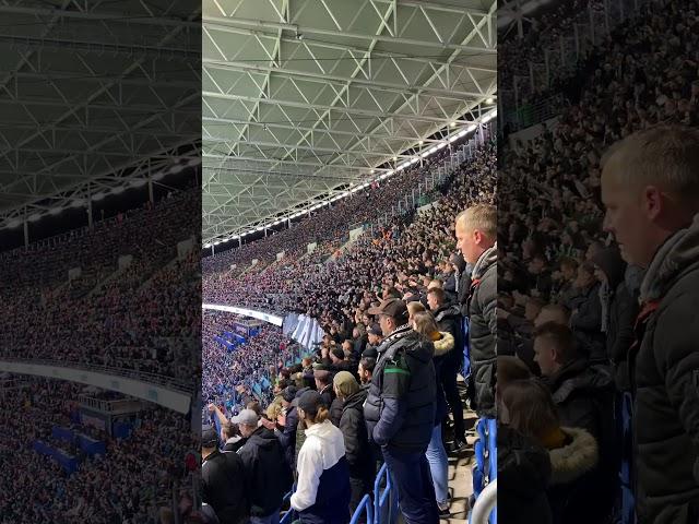 Borussia Mönchengladbach Allez Allez Allez | in Leipzig | 01.02.2020 | Jamie Webster