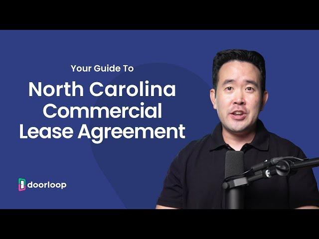 North Carolina Commercial Lease Agreement For Rental Properties