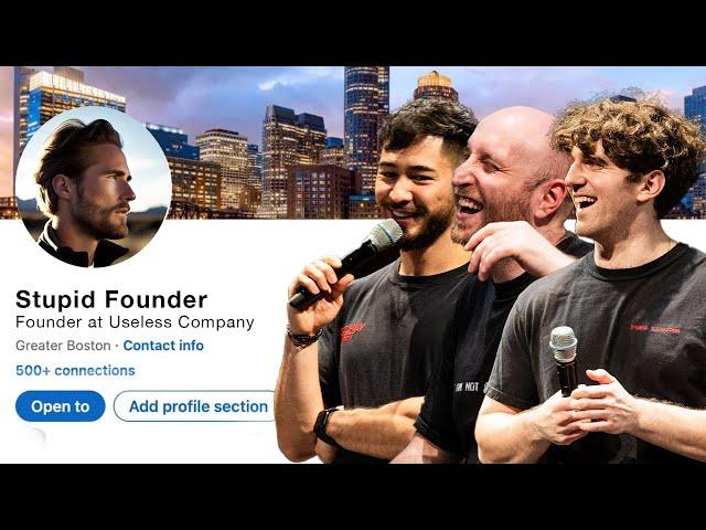 Roasting Startup Founders for 13 Minutes Straight