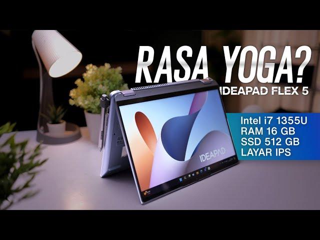 Laptop Lenovo Ideapad Flex 5 | Fitur setara YOGA, Harga Setengahnya !!