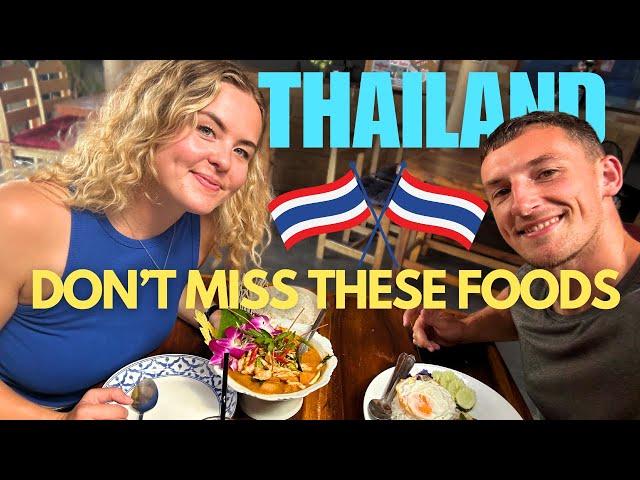 TOP 5 BEST THAI DISHES FOR FIRST TIMERS in THAILAND