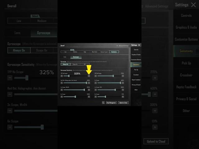 Best Aim Setting And Sensitivity#pubgmobile #ehsangamingyt6