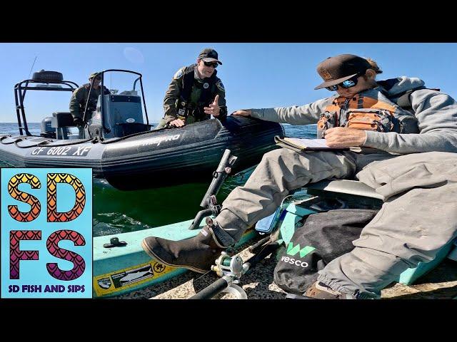CALIFORNIA BOATER CARD BUSTED by Fish & Wildlife | Santa Cruz Solo Skiff Fishing Spring 2025 SDFS