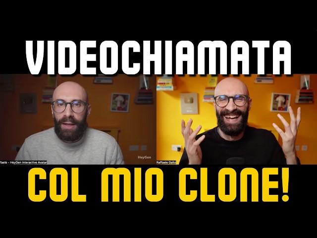 ASSURDO: faccio una videochiamata con me stesso (con l'AI)