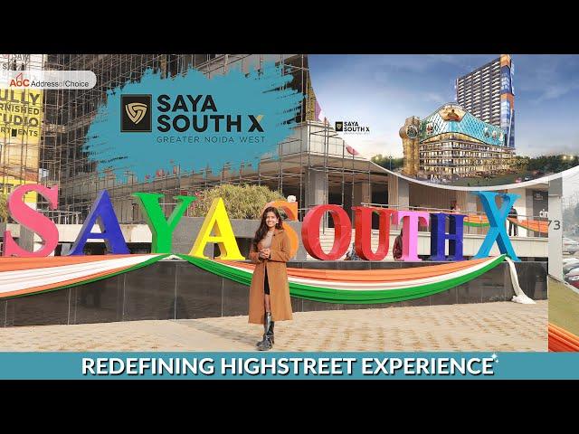 Saya South X at Greater Noida West | Commercial Project on Ek Murti Chowk | Retail Shops, Studio