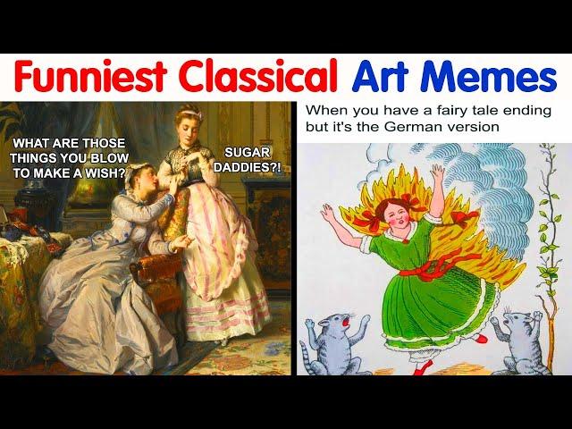 The Funniest Classical Art Memes To Make Your Daily Coffee Break More Enjoyable (NEW PICS)