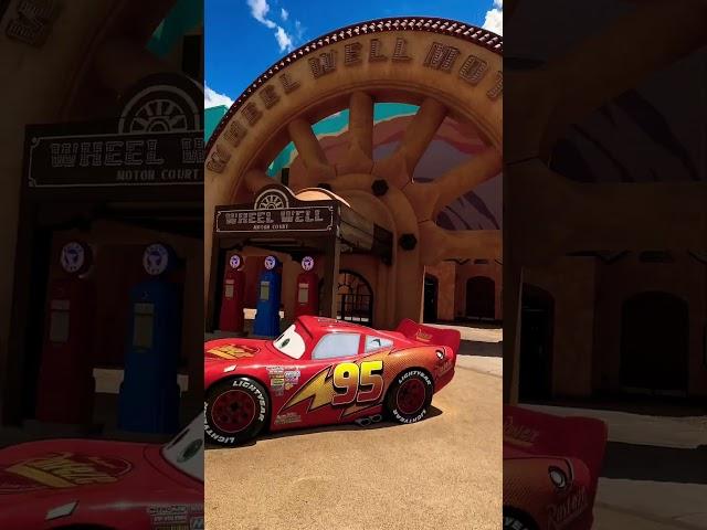 Come take a ride through Radiator Springs!  #disney #disneyworld #pixar #cars #artofanimation