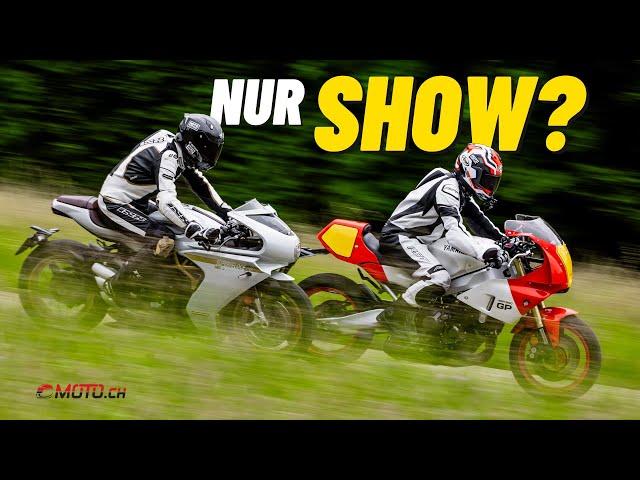 Yamaha XSR900 GP vs. MV Agusta Superveloce 800 - wer schön sein will, muss leiden