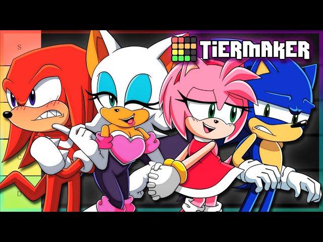 Who is the best boyfriend? - Amy & Rouge Rank Sonic Boys (FT Tails)